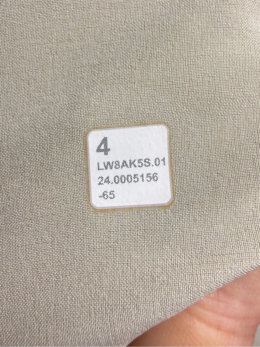 Lululemon Beige High Rise Midi Pencil Skirt Career Travel Stretch Size 4 - Picture 8 of 10